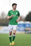 9 April 2018; Tristan Noack-Hofmann of Ireland during the Colleges & Universities Football League International Friendly match between Ireland and Scotland at Oriel Park, in Dundalk, Co. Louth. Photo by Seb Daly/Sportsfile
