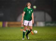 10 April 2018; Leanne Kiernan of Republic of Ireland reacts during the 2019 FIFA Women's World Cup Qualifier match between Republic of Ireland and Netherlands at Tallaght Stadium in Tallaght, Dublin. Photo by Stephen McCarthy/Sportsfile