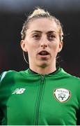 10 April 2018; Megan Connolly of Republic of Ireland during the 2019 FIFA Women's World Cup Qualifier match between Republic of Ireland and Netherlands at Tallaght Stadium in Tallaght, Dublin. Photo by Stephen McCarthy/Sportsfile