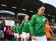 10 April 2018; Sophie Perry-Campbell of Republic of Ireland during the 2019 FIFA Women's World Cup Qualifier match between Republic of Ireland and Netherlands at Tallaght Stadium in Tallaght, Dublin. Photo by Stephen McCarthy/Sportsfile