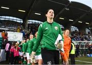10 April 2018; Marie Hourihan of Republic of Ireland during the 2019 FIFA Women's World Cup Qualifier match between Republic of Ireland and Netherlands at Tallaght Stadium in Tallaght, Dublin. Photo by Stephen McCarthy/Sportsfile