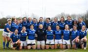 8 April 2018; The St Marys RFC team following the Womens Division 1 League Final match between St Marys RFC and Railyway Union at Naas RFC in Naas, Co. Kildare. Photo by Ramsey Cardy/Sportsfile