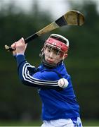 11 April 2018; GAA star TJ Reid was at Castlecomer Community School in Kilkenny today to launch the GAA Super Games Centre in partnership with Sky Sports at the school. The Super Games Centres which are based all over the country, were set up to reduce youth drop out and encourage “play to stay” amongst youth, specifically between the ages of 12 and 17 where youth drop out is most prevalent. Sky Sports is supporting the GAA Super Games Centres by arranging visits with Sky Sports mentors and providing kits and equipment to the estimated 9000 members countrywide. Pictured is a general view of the Super Games match played during the launch.   Photo by Sam Barnes/Sportsfile