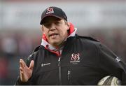 13 April 2018; Ulster head coach Jono Gibbes prior to the Guinness PRO14 Round 20 match between Ulster and Ospreys at Kingspan Stadium in Belfast. Photo by Oliver McVeigh/Sportsfile