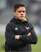 13 April 2018; Ospreys interim head coach Allen Clarke prior to the Guinness PRO14 Round 20 match between Ulster and Ospreys at Kingspan Stadium in Belfast. Photo by Oliver McVeigh/Sportsfile