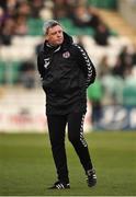 13 April 2018; Bohemians manager Keith Long during the warm-up prior to the SSE Aitricity League Premier Division match between Shamrock Rovers and Bohemians at Tallaght Stadium in Tallaght, Dublin. Photo by Seb Daly/Sportsfile