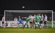 13 April 2018; Gary McCabe of Bray Wanderers takes  a free kick for his side during the SSE Airtricity League Premier Division match between Bray Wanderers and Dundalk at the Carlisle Grounds in Bray, Co Wicklow. Photo by Eóin Noonan/Sportsfile