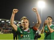 13 April 2018; Cork City captain Conor McCormack celebrates after the SSE Airtricity League Premier Division match between Cork City and St Patrick's Athletic at Turner's Cross in Cork. Photo by Piaras Ó Mídheach/Sportsfile