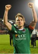 13 April 2018; Cork City captain Conor McCormack celebrates after the SSE Airtricity League Premier Division match between Cork City and St Patrick's Athletic at Turner's Cross in Cork. Photo by Piaras Ó Mídheach/Sportsfile