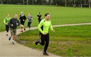 14 April 2018; Participants during the Vhi Run Together Day at the Porterstown parkrun in Dublin. Vhi, presenting partner of parkrun and title sponsor of the Vhi Women’s Mini Marathon is calling on walkers, joggers and runners of all ages and abilities to join the Vhi squad in kick-starting their training 7 weeks out from the Vhi Women’s Mini Marathon on Bank holiday Sunday, 3rd June at 2pm. Photo by David Fitzgerald/Sportsfile