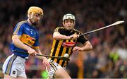 8 April 2018; Barry Heffernan of Tipperary in action against Paddy Deegan of Kilkenny during the Allianz Hurling League Division 1 Final match between Kilkenny and Tipperary at Nowlan Park in Kilkenny. Photo by Piaras Ó Mídheach/Sportsfile