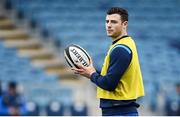 14 April 2018; Robbie Henshaw of Leinster ahead of the Guinness PRO14 Round 20 match between Leinster and Benetton Rugby at the RDS Arena in Dublin. Photo by Ramsey Cardy/Sportsfile