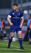 14 April 2018; Sean O'Brien of Leinster during the Guinness PRO14 Round 20 match between Leinster and Benetton Rugby at the RDS Arena in Dublin. Photo by Seb Daly/Sportsfile