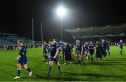 14 April 2018; Leinster players dejected following the Guinness PRO14 Round 20 match between Leinster and Benetton Rugby at the RDS Arena in Dublin. Photo by Ramsey Cardy/Sportsfile