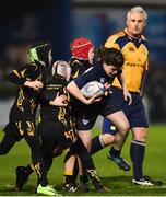 14 April 2018; Action from the Bank of Ireland half-time minis match between Westmanstown RFC and Ardee RFC at the Guinness PRO14 Round 20 match between Leinster and Benetton Rugby at the RDS Arena in Ballsbridge, Dublin. Photo by Seb Daly/Sportsfile