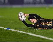 14 April 2018; Action from the Bank of Ireland half-time minis match between Westmanstown RFC and Ardee RFC at the Guinness PRO14 Round 20 match between Leinster and Benetton Rugby at the RDS Arena in Ballsbridge, Dublin. Photo by Seb Daly/Sportsfile