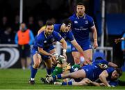 14 April 2018; Jamison Gibson-Park of Leinster during the Guinness PRO14 Round 20 match between Leinster and Benetton Rugby at the RDS Arena in Dublin. Photo by Brendan Moran/Sportsfile