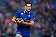 14 April 2018; Max Deegan of Leinster during the Guinness PRO14 Round 20 match between Leinster and Benetton Rugby at the RDS Arena in Dublin. Photo by Brendan Moran/Sportsfile