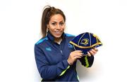 14 April 2018; Sene Naoupu of Old Belvedere RFC, Dublin, with her Leinster cap at the Leinster Rugby Women’s Cap Presentation & Volunteer of the Year night hosted by Bank of Ireland in Dublin. Photo by Brendan Moran/Sportsfile