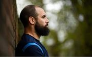 16 April 2018; Scott Fardy poses for a portrait following a Leinster Rugby press conference at Leinster Rugby Headquarters in Dublin. Photo by Ramsey Cardy/Sportsfile