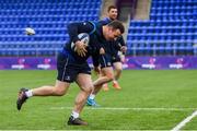 16 April 2018; Bryan Byrne during Leinster Rugby squad training at Energia Park in Dublin. Photo by Ramsey Cardy/Sportsfile