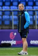16 April 2018; Senior coach Stuart Lancaster during Leinster Rugby squad training at Energia Park in Dublin. Photo by Ramsey Cardy/Sportsfile