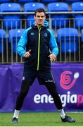 16 April 2018; Jonathan Sexton during Leinster Rugby squad training at Energia Park in Dublin. Photo by Ramsey Cardy/Sportsfile