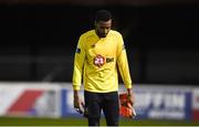 16 April 2018; Waterford goalkeeper Lawrence Vigouroux following the SSE Airtricity League Premier Division match between St Patrick's Athletic and Waterford at Richmond Park in Dublin. Photo by David Fitzgerald/Sportsfile