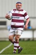 15 April 2018; Aaron O'Byrne of Tullow during the Bank of Ireland Provincial Towns Cup Semi-Final match between Tullow RFC and Wicklow RFC at Cill Dara RFC in Kildare. Photo by Ramsey Cardy/Sportsfile