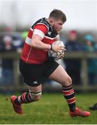 15 April 2018; Shane Farrar of Wicklow during the Bank of Ireland Provincial Towns Cup Semi-Final match between Tullow RFC and Wicklow RFC at Cill Dara RFC in Kildare. Photo by Ramsey Cardy/Sportsfile