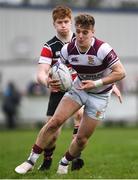 15 April 2018; Garrett Fitzgerald of Tullow during the Bank of Ireland Provincial Towns Cup Semi-Final match between Tullow RFC and Wicklow RFC at Cill Dara RFC in Kildare. Photo by Ramsey Cardy/Sportsfile