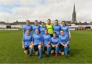 15 April 2018; The UCD waves team before the Continental Tyres Women's National League match between Limerick and UCD Waves at Markets Field in Garryowen, Co Limerick. Photo by Piaras Ó Mídheach/Sportsfile