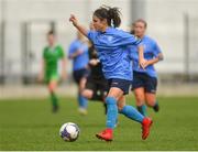 15 April 2018; Naima Chemaou of UCD Waves during the Continental Tyres Women's National League match between Limerick and UCD Waves at Markets Field in Garryowen, Co Limerick. Photo by Piaras Ó Mídheach/Sportsfile