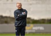 15 April 2018; UCD Waves manager Noel Kealy during the Continental Tyres Women's National League match between Limerick and UCD Waves at Markets Field in Garryowen, Co Limerick. Photo by Piaras Ó Mídheach/Sportsfile