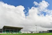 15 April 2018; A general view of the pitch before the Continental Tyres Women's National League match between Limerick and UCD Waves at Markets Field in Garryowen, Co Limerick. Photo by Piaras Ó Mídheach/Sportsfile