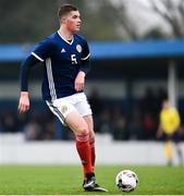 12 April 2018; Jack McDowall of Scotland during the U18s Schools match between Republic of Ireland and Scotland at Home Farm FC in Whitehall, Dublin. Photo by David Fitzgerald/Sportsfile