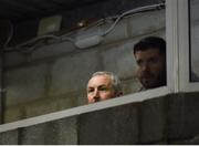 17 April 2018; Cork City manager John Caulfield watches the game from a box at the back of the stand during the SSE Airtricity League Premier Division match between Cork City and Sligo Rovers at Turner's Cross in Cork. Photo by Eóin Noonan/Sportsfile