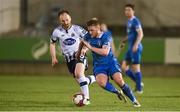 17 April 2018; Conor Clifford of Limerick FC in action against Stephen O'Donnell of Dundalk during the SSE Airtricity League Premier Division match between Limerick FC and Dundalk at the Markets Field in Limerick. Photo by Diarmuid Greene/Sportsfile