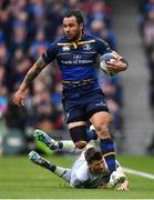 1 April 2018; Isa Nacewa of Leinster during the European Rugby Champions Cup quarter-final match between Leinster and Saracens at the Aviva Stadium in Dublin. Photo by Brendan Moran/Sportsfile