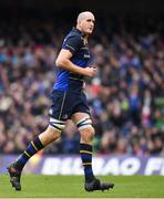 1 April 2018; Devin Toner of Leinster during the European Rugby Champions Cup quarter-final match between Leinster and Saracens at the Aviva Stadium in Dublin. Photo by Brendan Moran/Sportsfile