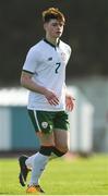 18 April 2018; Sean Kennedy of Republic of Ireland during the Under-16 International Friendly match between Republic of Ireland and Bulgaria at the Regional Sports Centre in Waterford. Photo by Piaras Ó Mídheach/Sportsfile