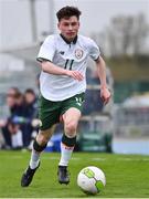 18 April 2018; Paddy Moore of Republic of Ireland during the Under-16 International Friendly match between Republic of Ireland and Bulgaria at the Regional Sports Centre in Waterford. Photo by Piaras Ó Mídheach/Sportsfile