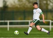 18 April 2018; Cian Kelly of Republic of Ireland during the Under-16 International Friendly match between Republic of Ireland and Bulgaria at the Regional Sports Centre in Waterford. Photo by Piaras Ó Mídheach/Sportsfile