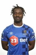 19 April 2018; Stanley Aborah of Waterford FC during a squad portrait session at the Regional Sports Centre in Waterford. Photo by Matt Browne/Sportsfile