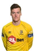 19 April 2018; Matthew Connor of Waterford FC during a squad portrait session at the Regional Sports Centre in Waterford. Photo by Matt Browne/Sportsfile