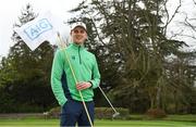 19 April 2018; In attendance at the GUI National Headquarters to help mark the commencement of the 2018 AIG Cups & Shields season and to celebrate AIG’s 20th anniversary as a partner to the GUI and ILGU is 2017 AIG Irish Close winner Jamie Fletcher. AIG revealed details of their ‘AIG Golfer Anniversary Sale’, where they are offering up to 20% off car insurance and up to 50% on home Insurance.* For more details see www.aig.ie/golf . Photo by Brendan Moran/Sportsfile