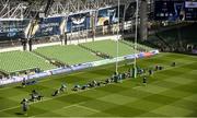 20 April 2018; A general view during the Leinster Rugby captain's run at the Aviva Stadium in Dublin. Photo by Sam Barnes/Sportsfile