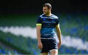 20 April 2018; Robbie Henshaw during the Leinster Rugby captain's run at the Aviva Stadium in Dublin. Photo by Ramsey Cardy/Sportsfile