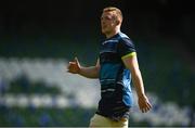 20 April 2018; Dan Leavy during the Leinster Rugby captain's run at the Aviva Stadium in Dublin. Photo by Ramsey Cardy/Sportsfile
