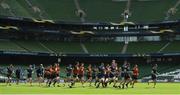 20 April 2018; A general view during the Leinster Rugby captain's run at the Aviva Stadium in Dublin. Photo by Ramsey Cardy/Sportsfile